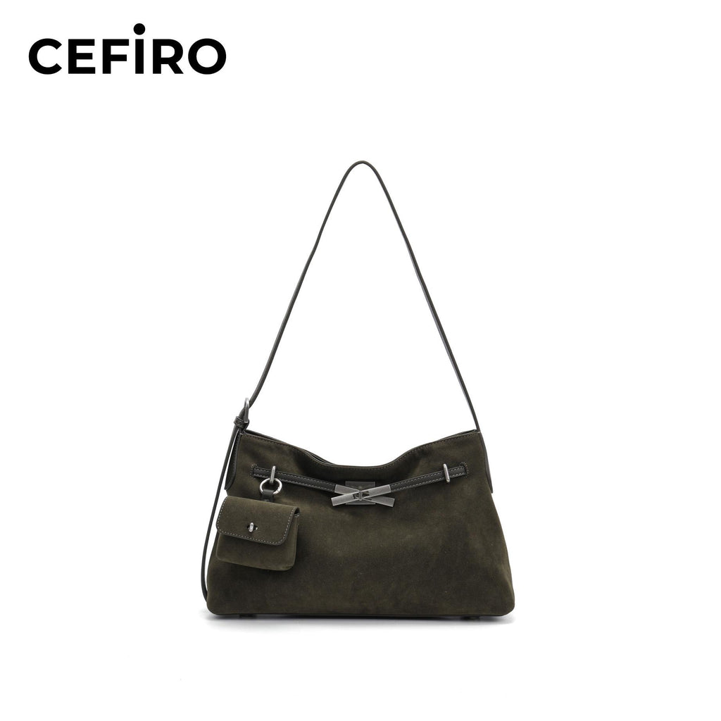 The Urban Shoulder Bag - Stylish Urban Shoulder Bag Crossbody with Silver Hardware and Detachable Strap for Everyday Use