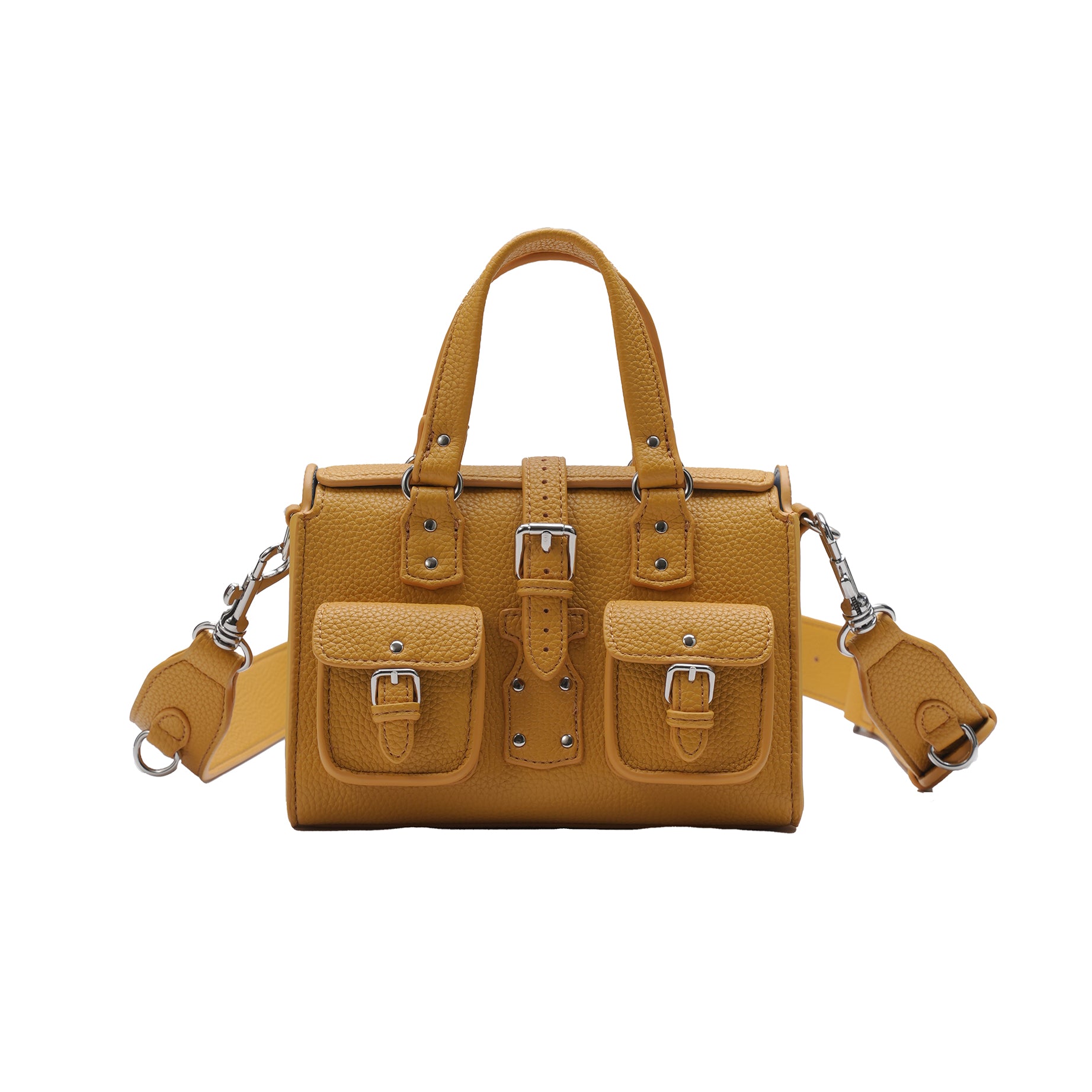 CEFIRO Mini Structured Top Handle Bag