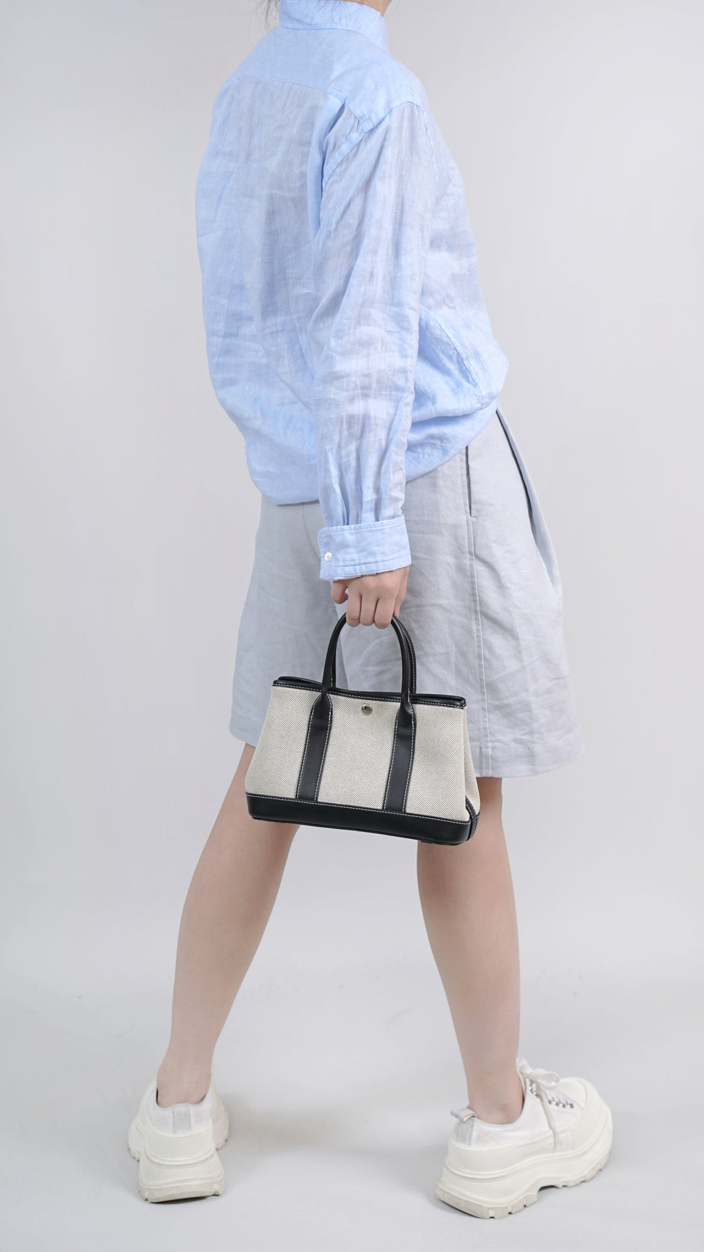 CEFIRO Canvas Top Handle Shoulder Bag