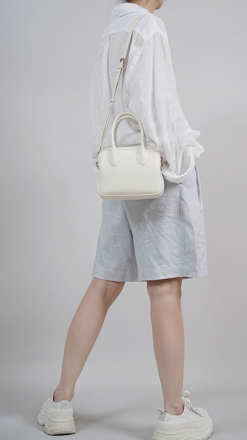CEFIRO Structured Mini Top Handle Bag