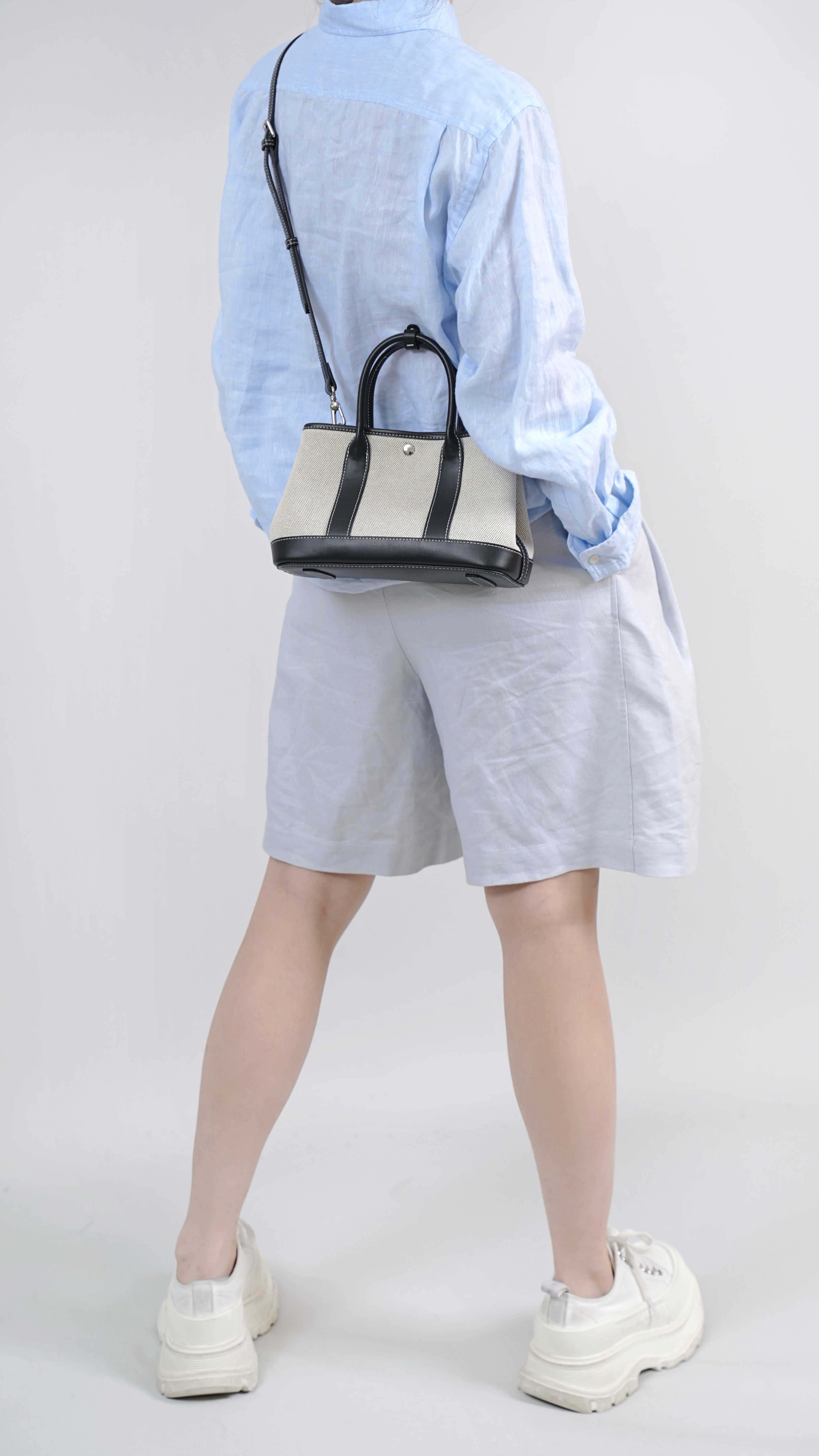 CEFIRO Canvas Top Handle Shoulder Bag