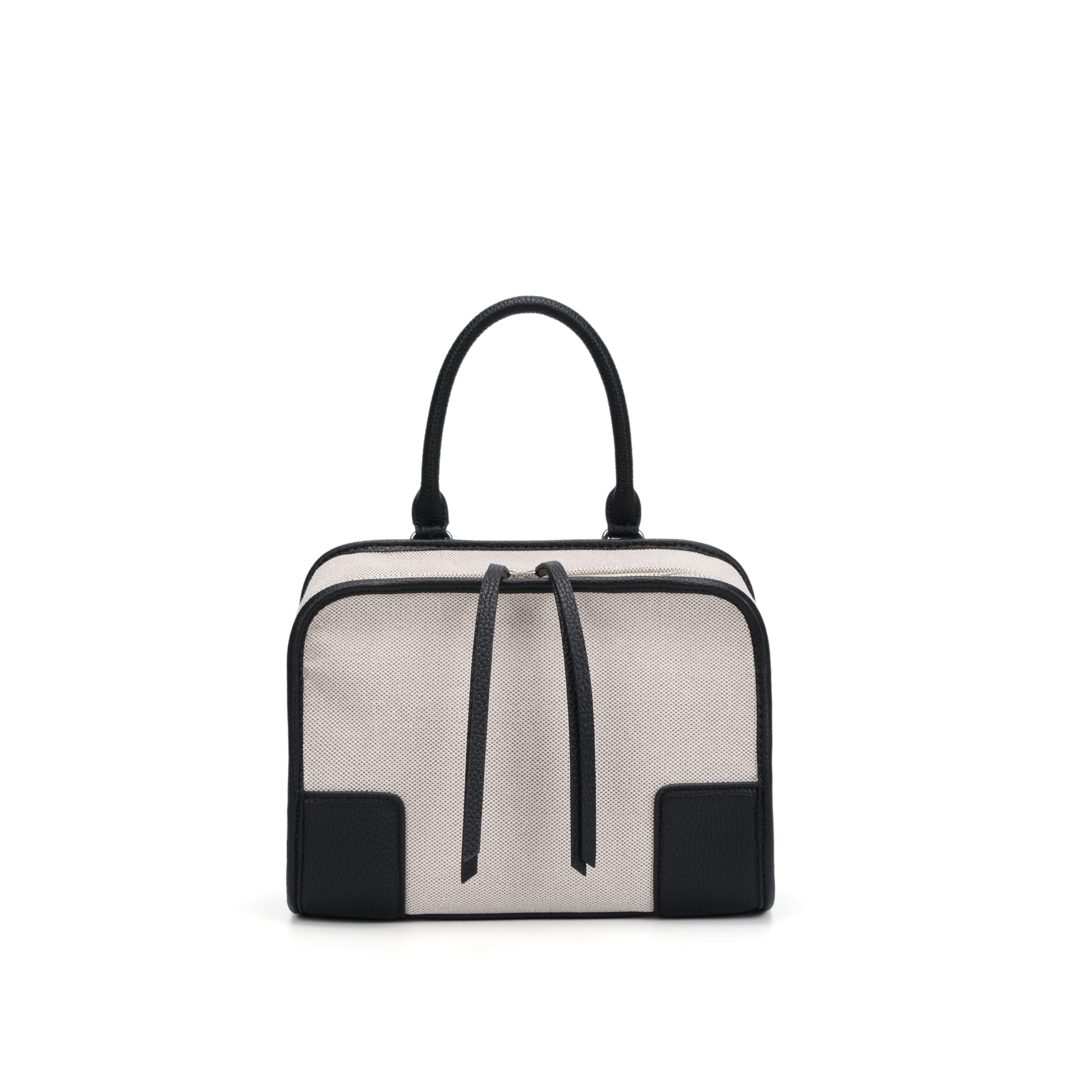 CEFIRO Canvas Top Handle Shoulder Bag