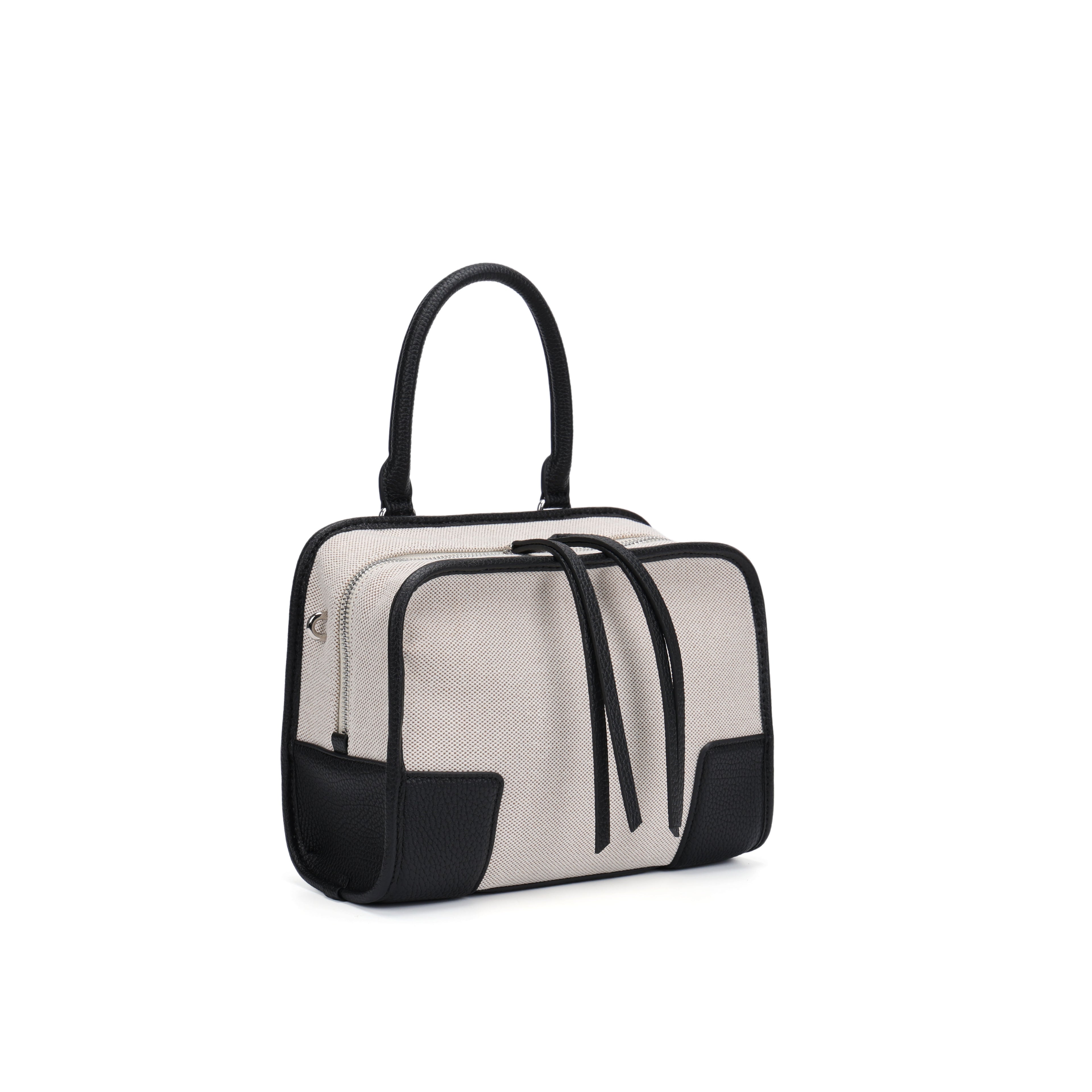CEFIRO Canvas Top Handle Shoulder Bag