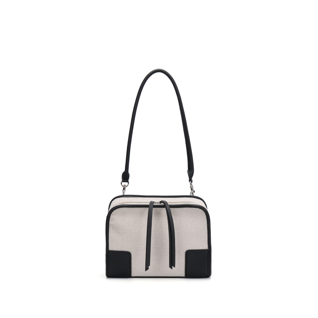 CEFIRO Canvas Top Handle Shoulder Bag