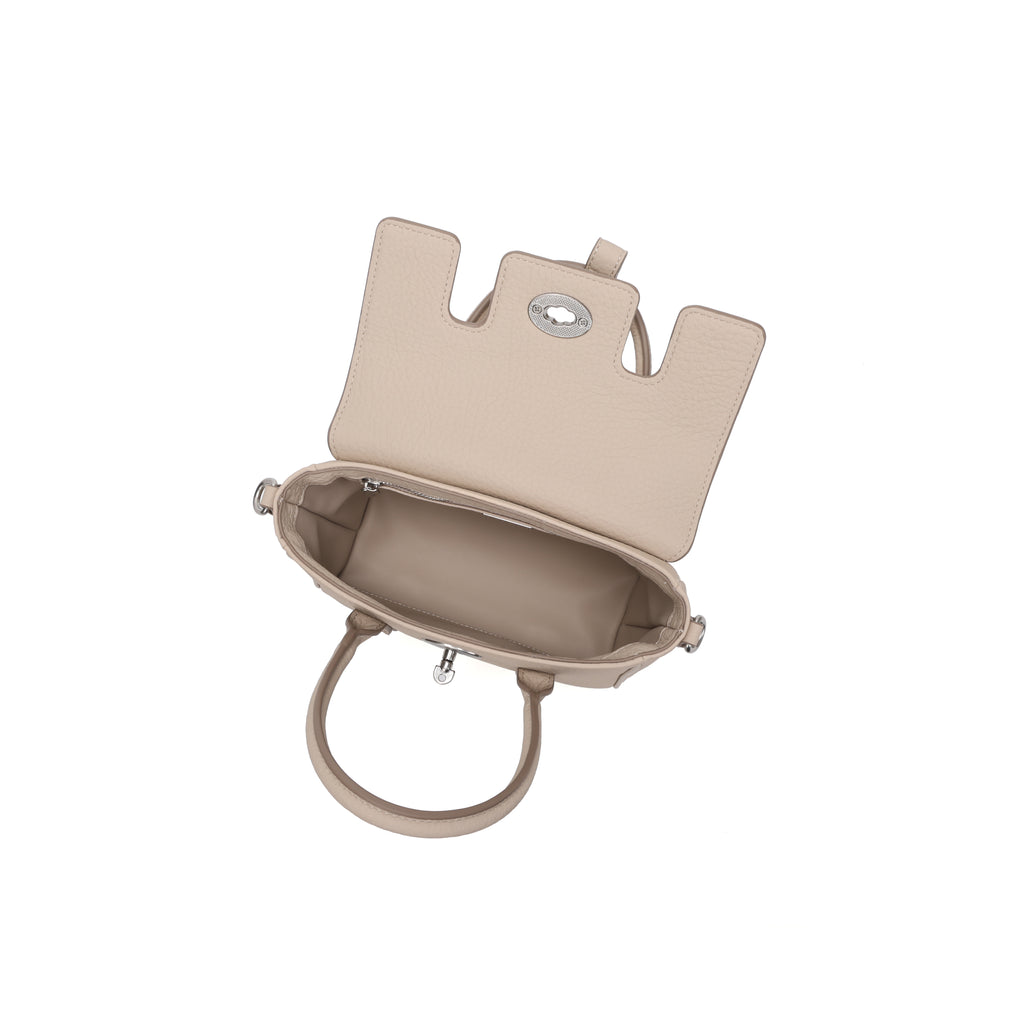 CEFIRO Mini Structured Top Handle Bag