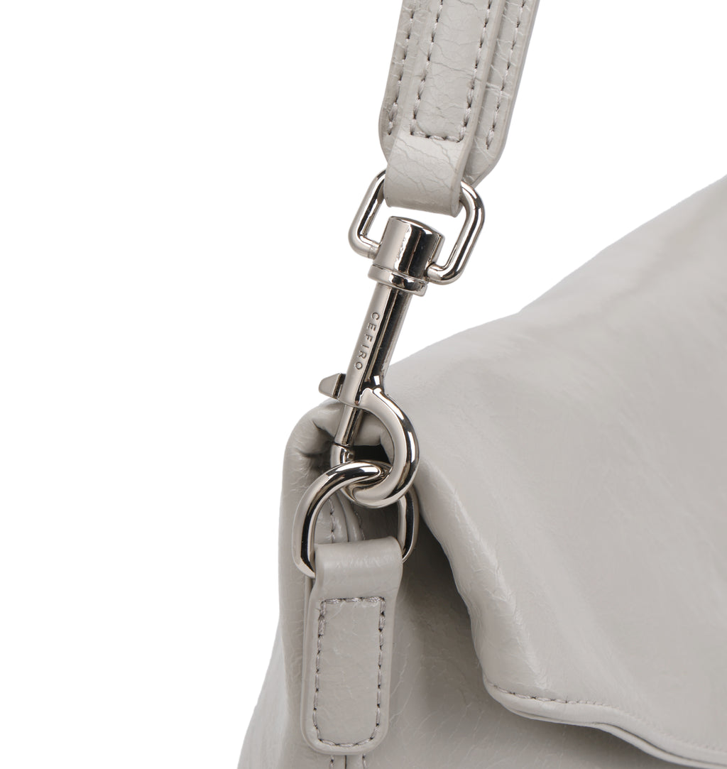 CEFIRO Envelope Shoulder Bag – Soft Vegan Leather Crossbody Purse
