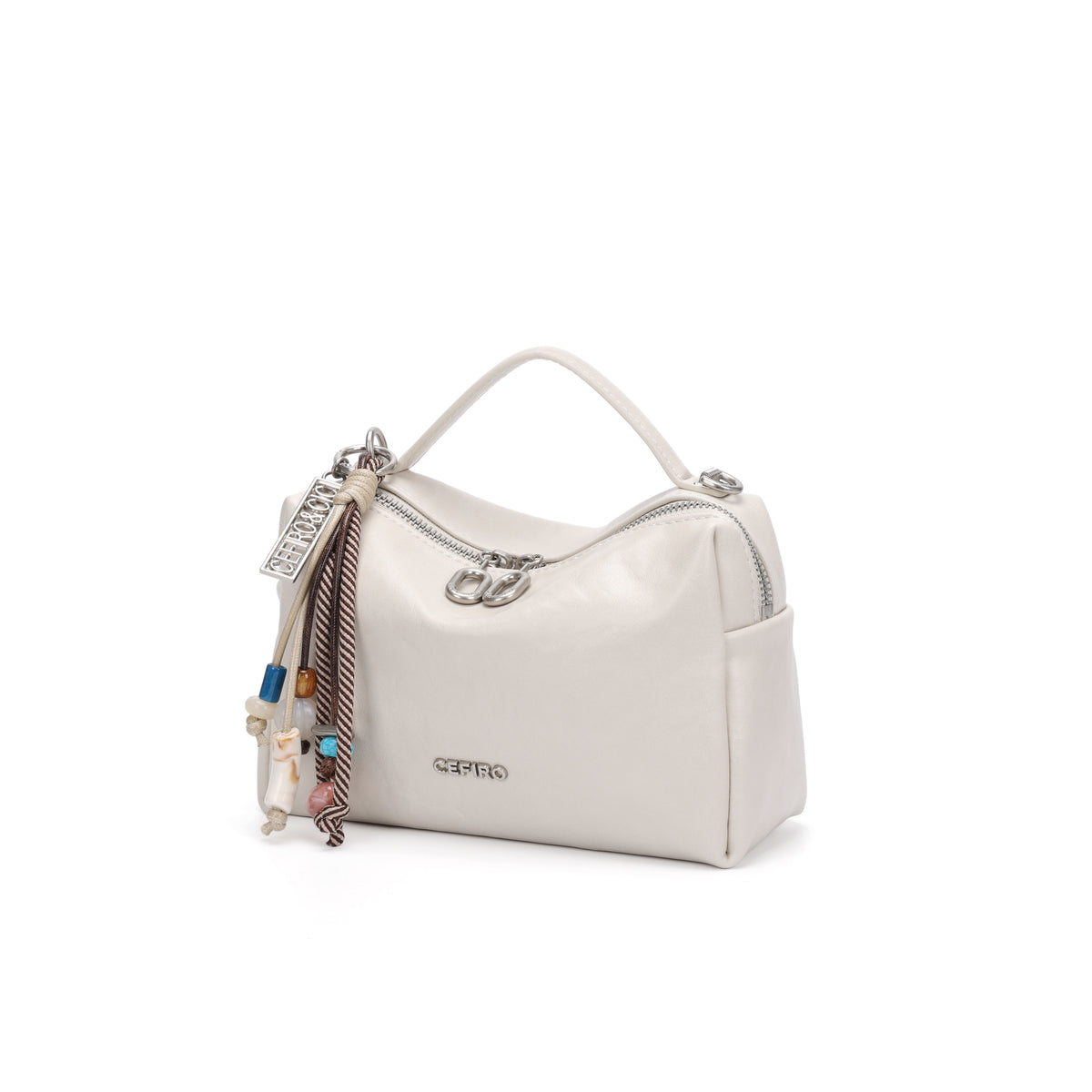 CEFIRO Structured Mini Top Handle Bag