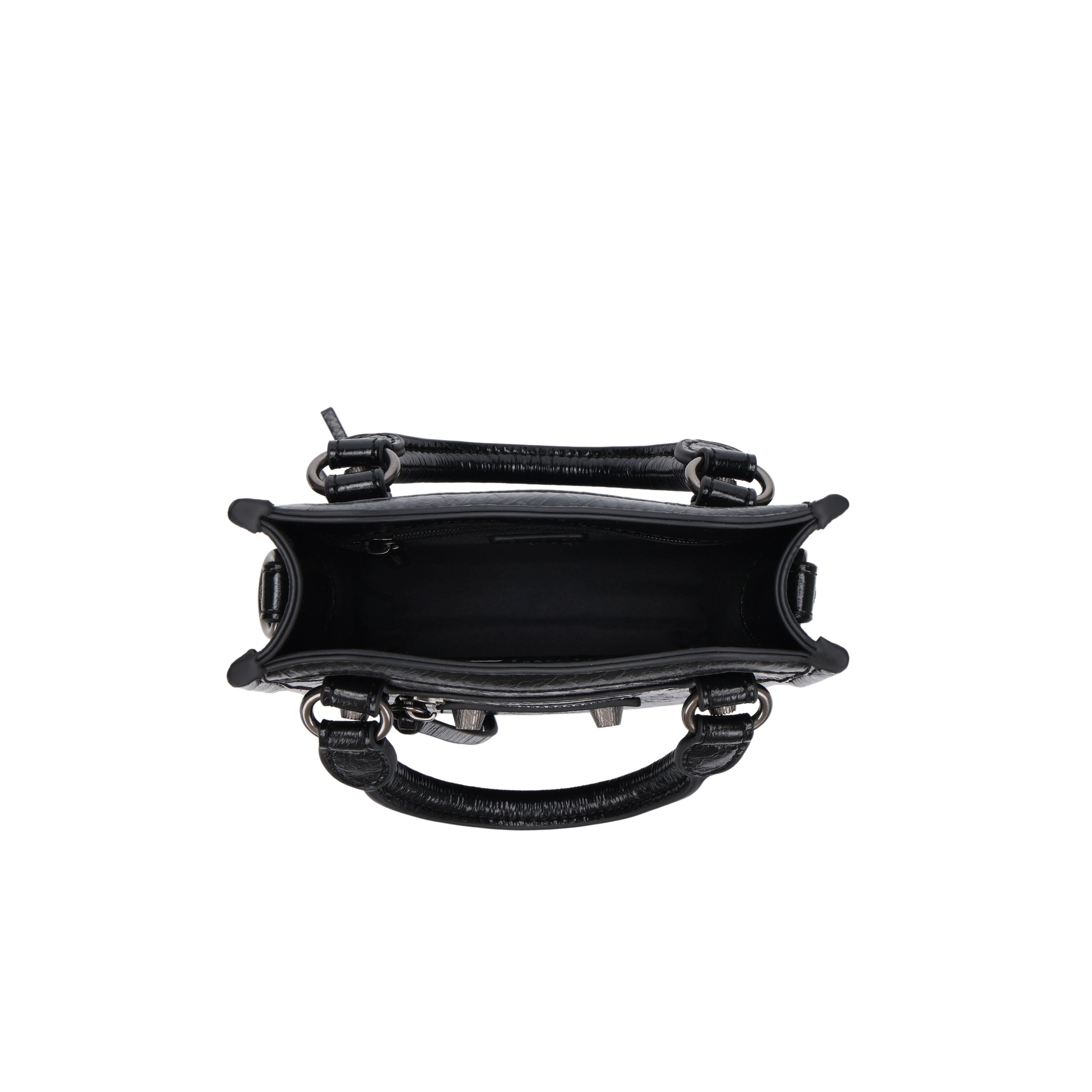 CEFIRO Mini Moto Structured Top Handle Bag
