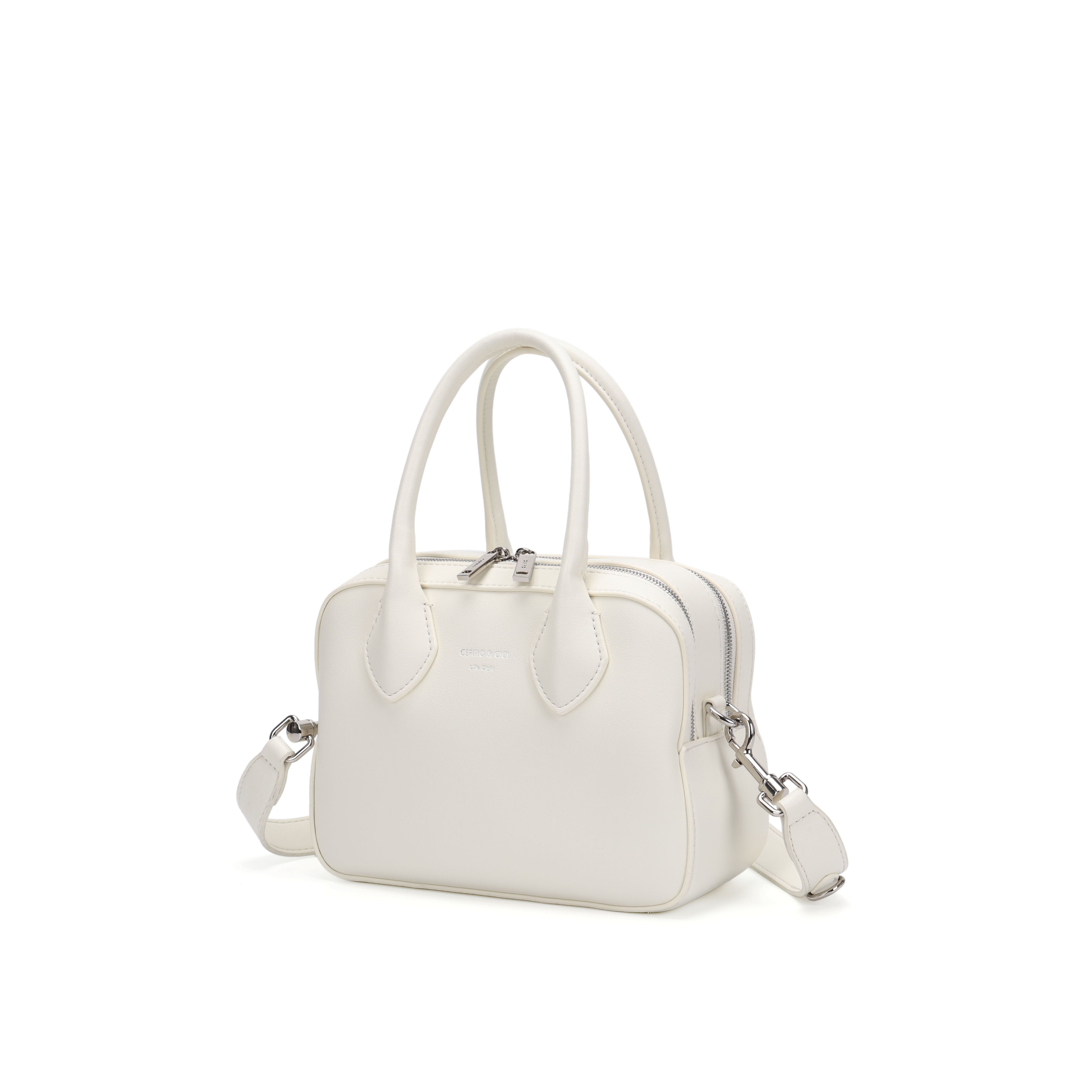 CEFIRO Structured Mini Top Handle Bag