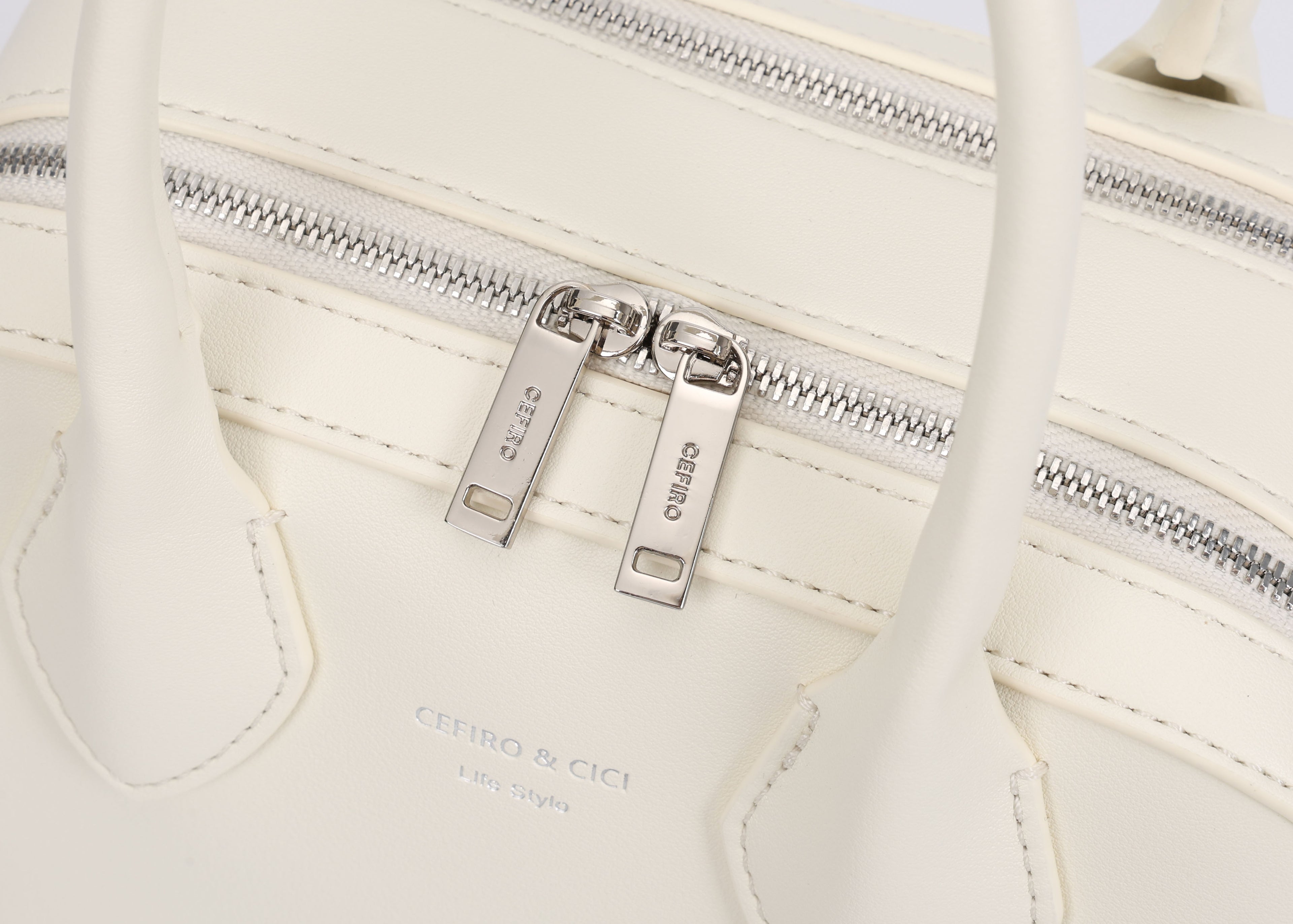 CEFIRO Structured Mini Top Handle Bag