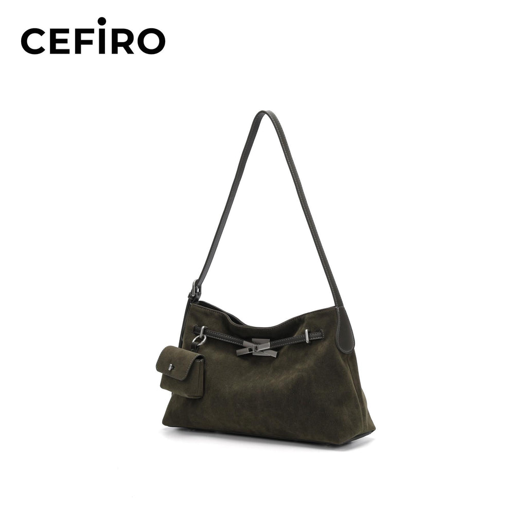 The Urban Shoulder Bag - Stylish Urban Shoulder Bag Crossbody with Silver Hardware and Detachable Strap for Everyday Use