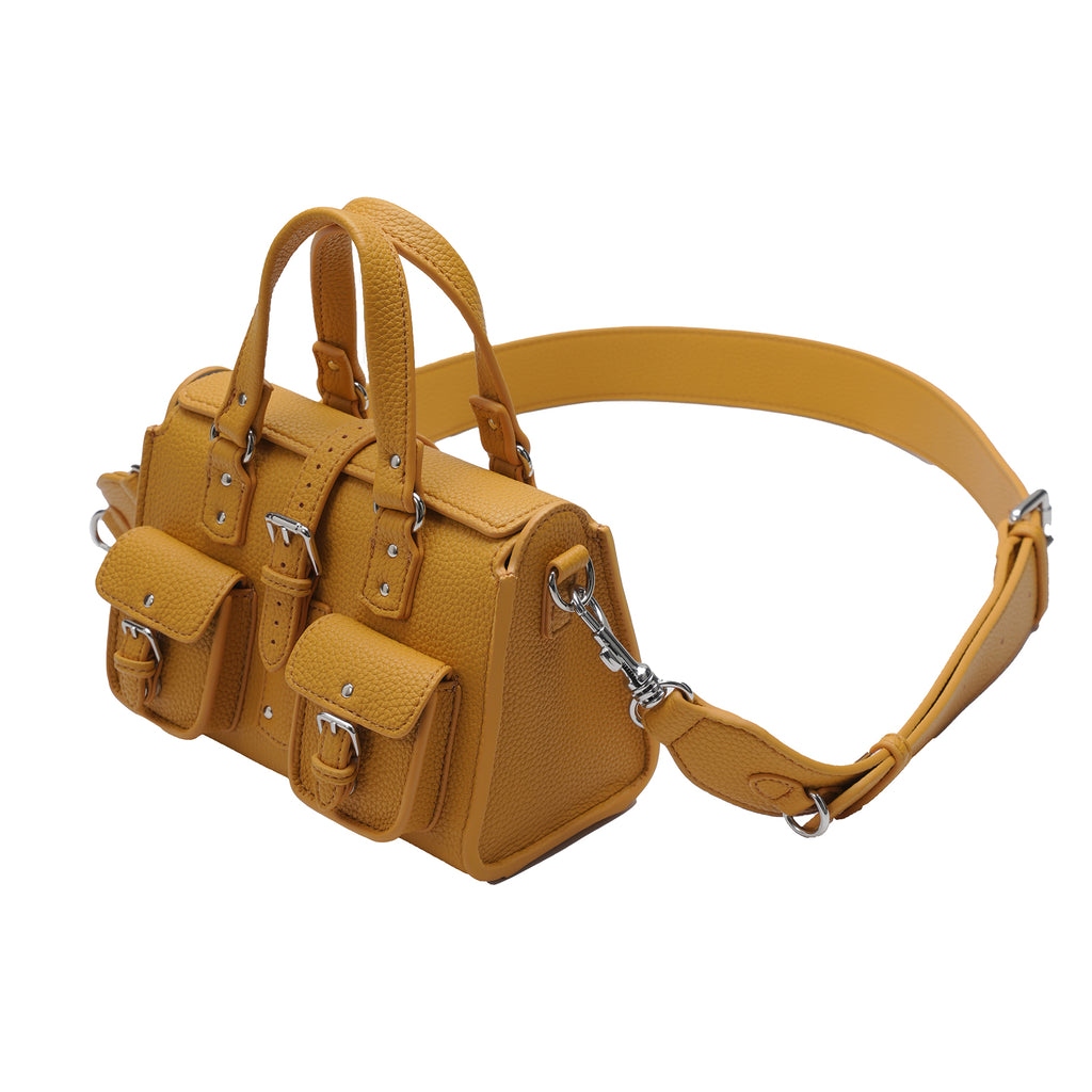 CEFIRO Mini Structured Top Handle Bag