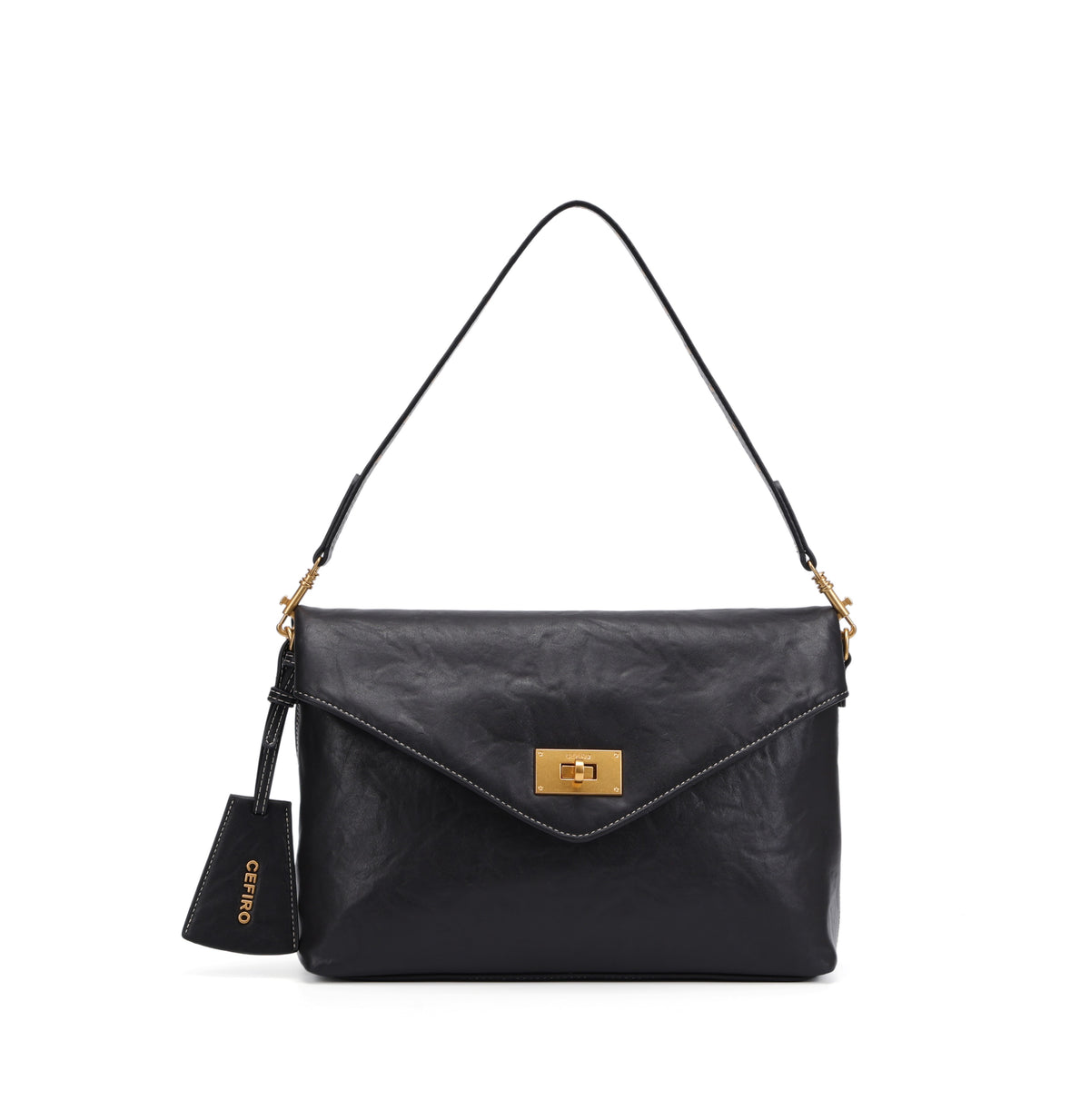 CEFIRO Classic Envelope Shoulder Bag