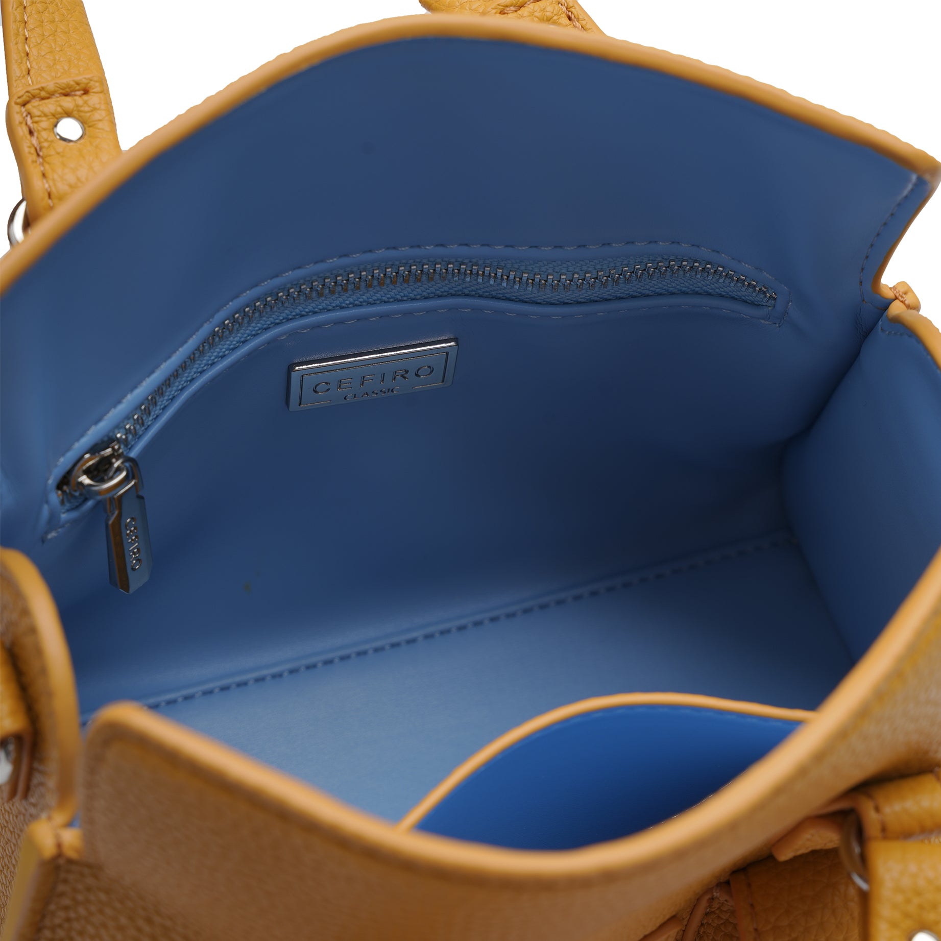 CEFIRO Mini Structured Top Handle Bag